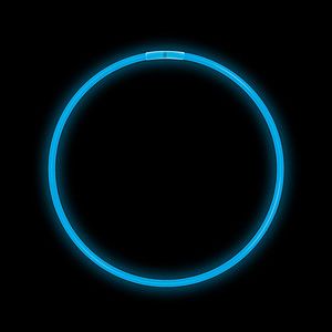 Blue Glow Necklaces (50 Pack)