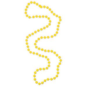 Yellow Candy Bead Necklace