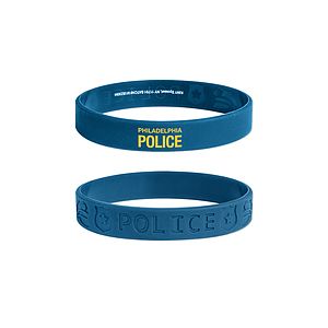Police Safety Silicone Bracelet