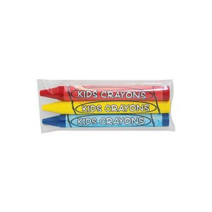 3 Pack Cello Wrapped Crayons