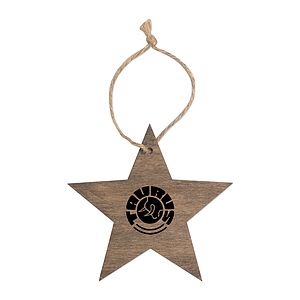 Star Wooden Ornaments