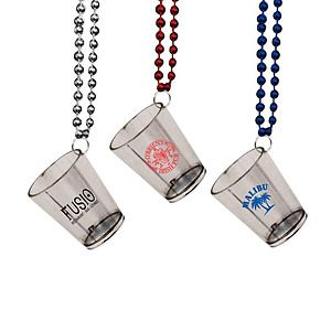 Shot Glass Bead Necklace
