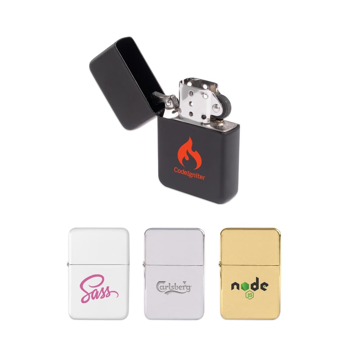 Oil Flip Top Wick Style Lighter (Without Oil)