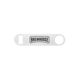 Paddle Style Powder Coated Steel Bottle Opener