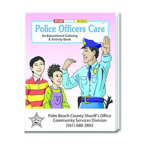 Police Officers Care Coloring Book