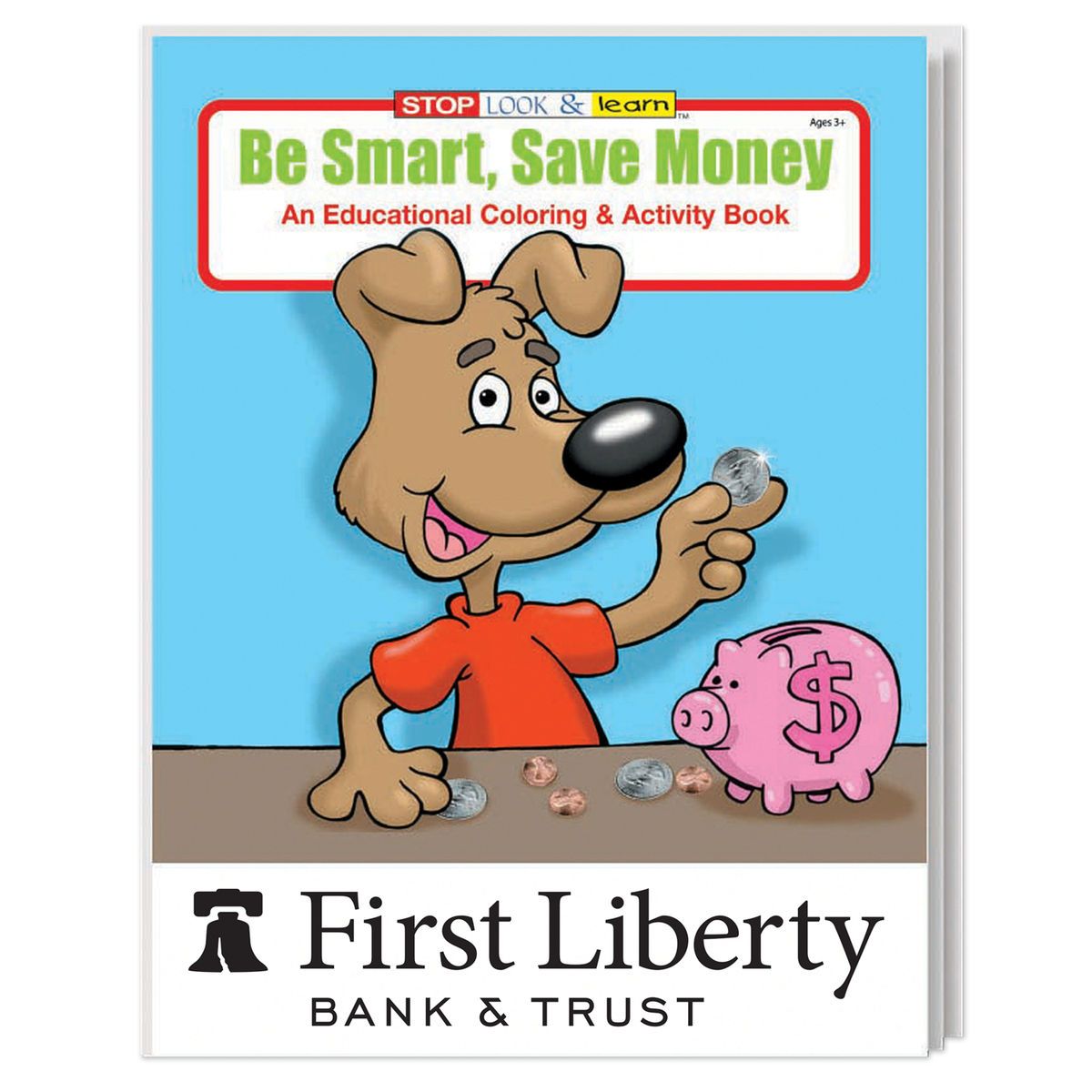 Be Smart, Save Money Coloring Book