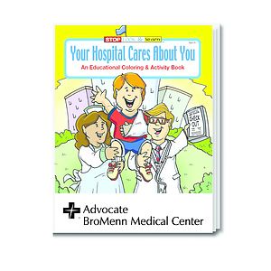 Your Hospital Cares About You Coloring Book