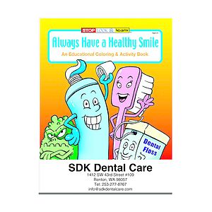Always Have A Healthy Smile Coloring Book