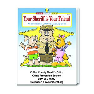 Your Sheriff is Your Friend Coloring Book
