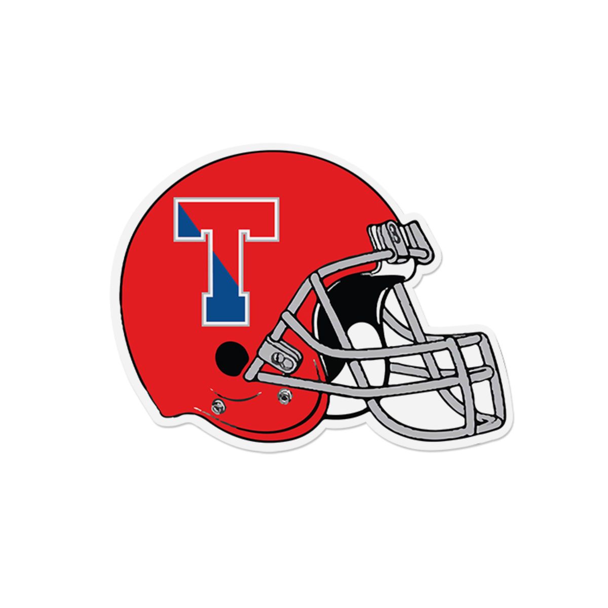 Football Helmet Car Magnet