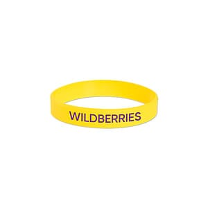 Custom Silkscreen Silicone Band Bracelet