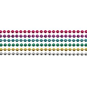 7.5 Mm Bead Necklace - Assorted Colors
