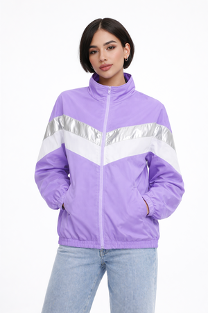 Unisex Disco Glow Custom Windbreaker