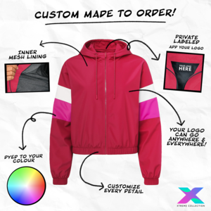 Unisex Frostwave Custom Windbreaker