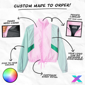 Unisex Halo Custom Windbreaker