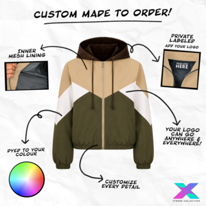 Unisex Jet Custom Windbreaker