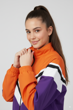 Unisex Synthwave Custom Windbreaker
