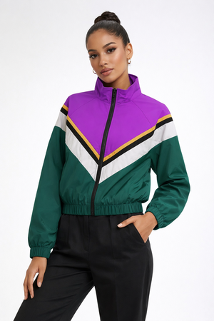 Unisex Synthwave Custom Windbreaker