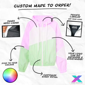 Unisex Zephyra Custom Windbreaker