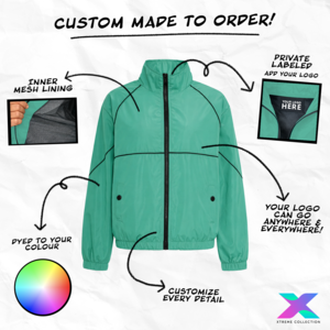 Unisex Zyra Custom Windbreaker