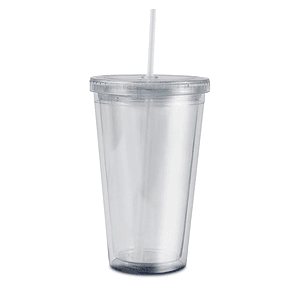 16 Oz. X-Spree Tumbler w/Straw