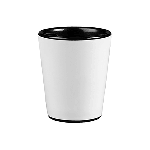 2 Oz. Black Ceramic Shot Glass