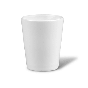 2 Oz. White Matte Shot Glass