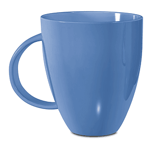 18 Oz. Lustre Bistro Ceramic Mug