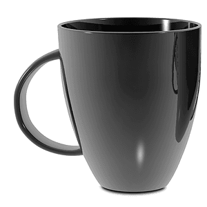 18 Oz. Lustre Bistro Ceramic Mug