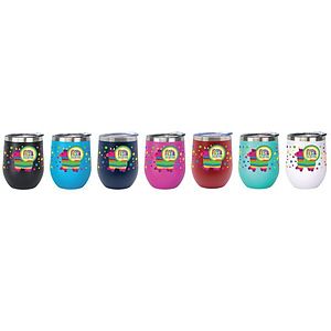 11 Oz. Aster Tumbler w/Drink Thru Lid