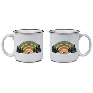 Campy White - 15 Oz. Ceramic Mug