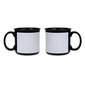 Campy White - 15 Oz. Ceramic Mug