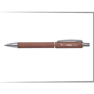 Sand Fabric Aluminum Ballpoint Pen