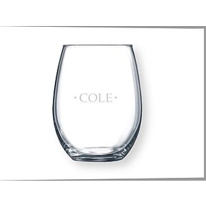 15 oz. Stemless Wine Glass