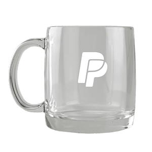 13 oz. Glass Cafe Mug
