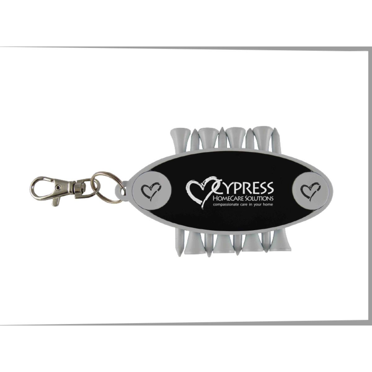 Ball Marker and Tees Bag Tag