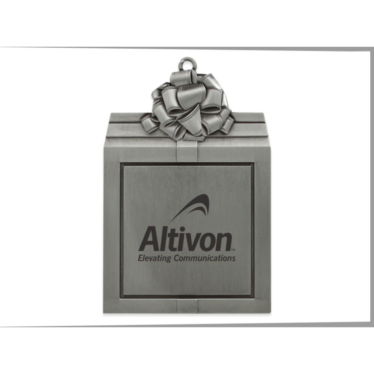 Pewter Finish Christmas Joy Ornament