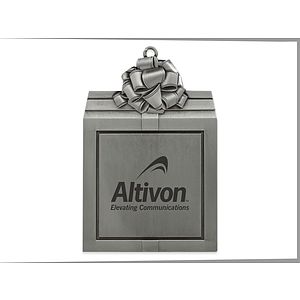 Pewter Finish Christmas Joy Ornament