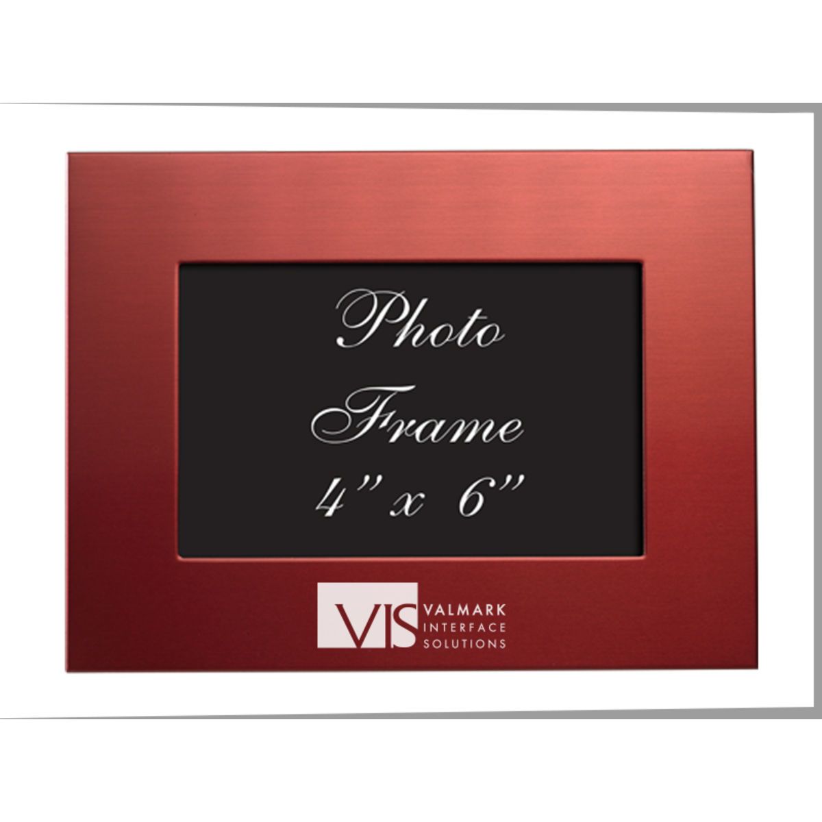 Brushed Aluminum 4 x 6 Picture Frame
