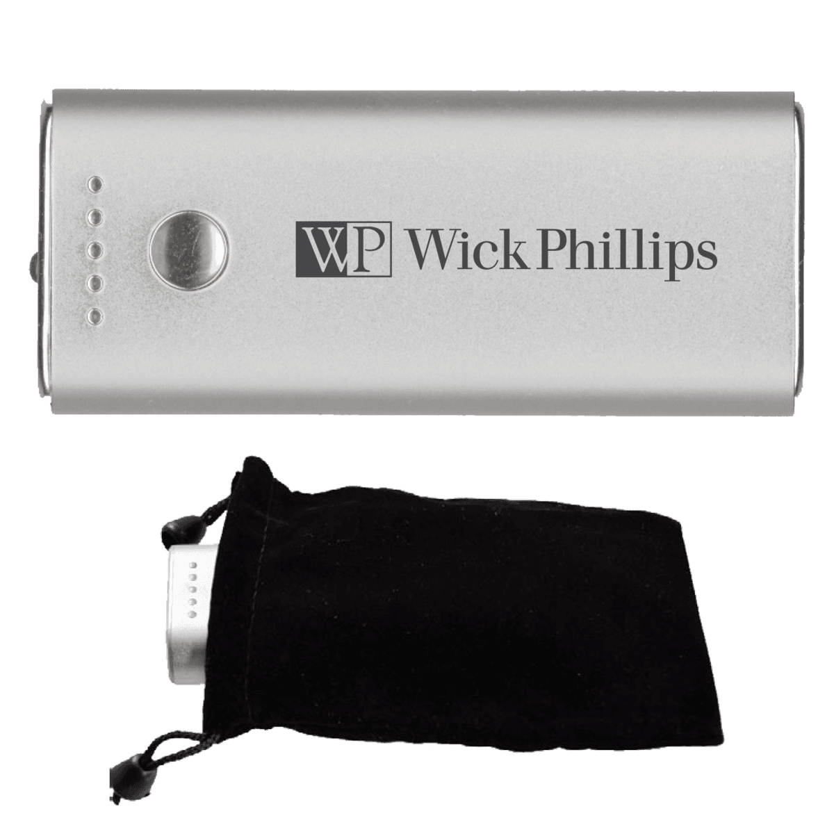 Power Bank with Velvet Pouch