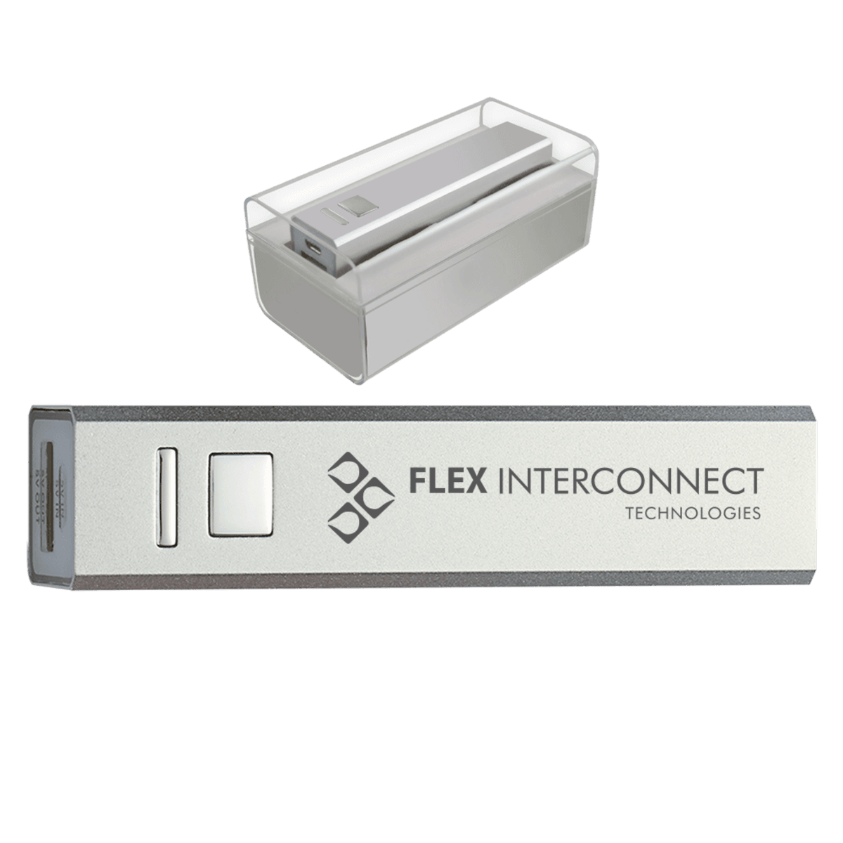 2600 mAh Power Bank with Plastic Display Box