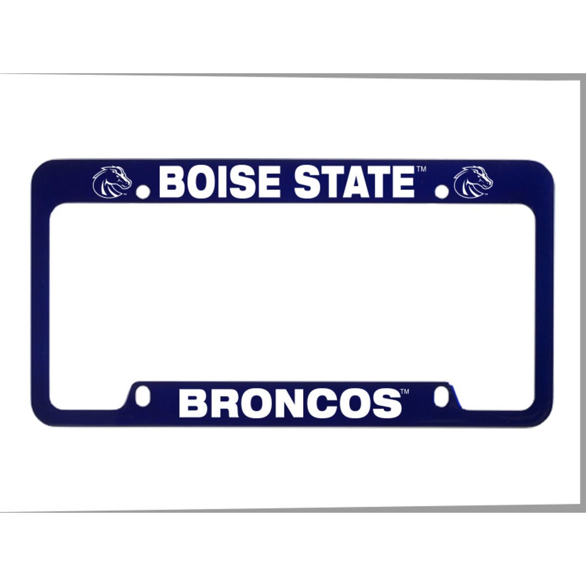 Colored Laser Engraved License Frame