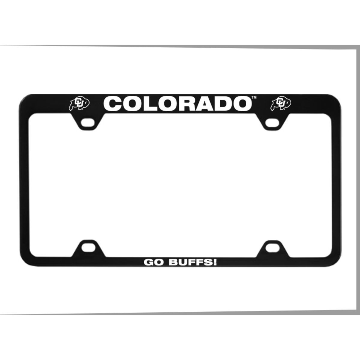 Colored Laser Engraved License Frame