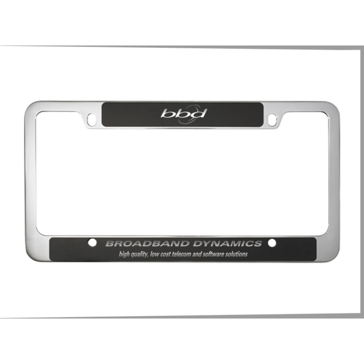 Chrome Plated License Frame