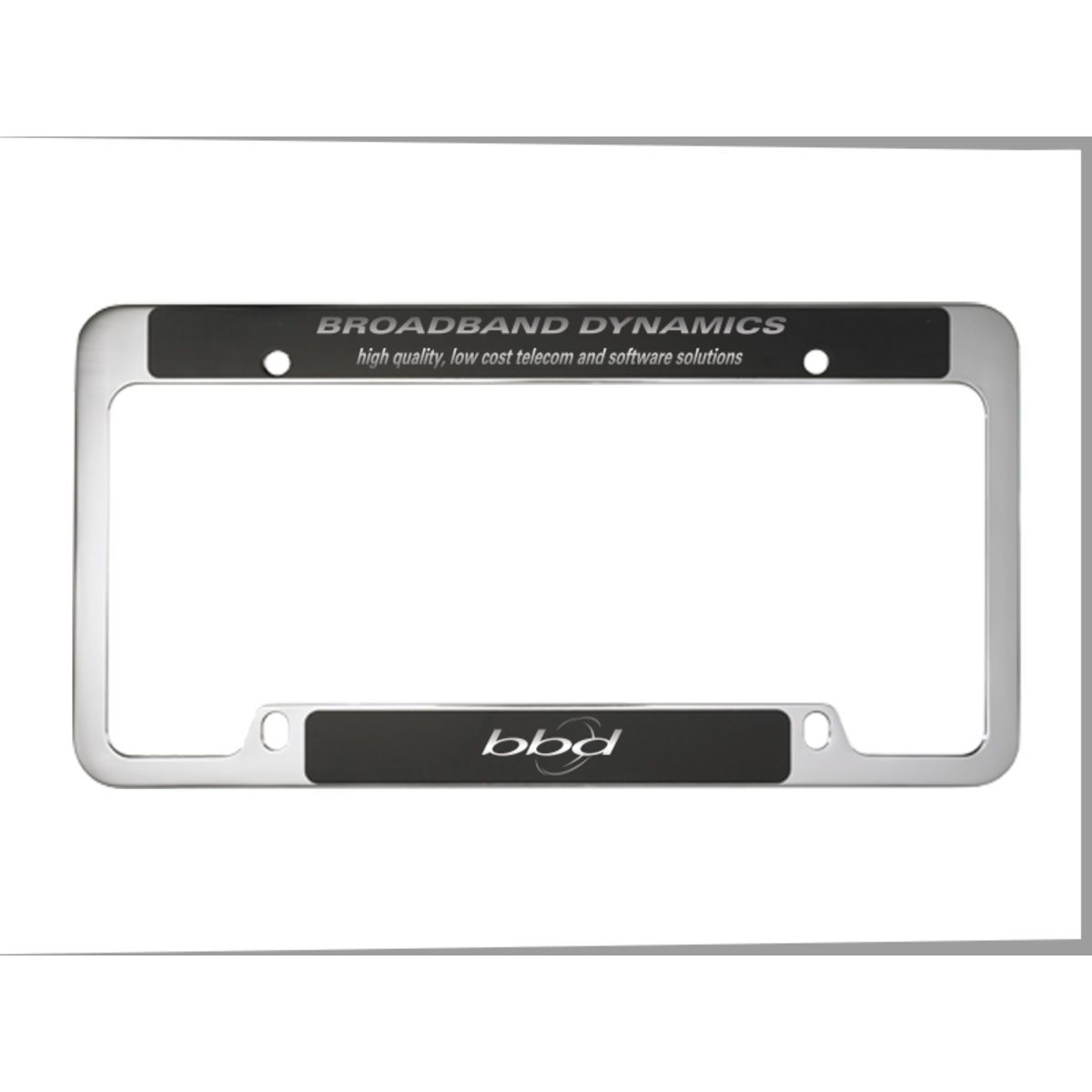 Chrome Plated License Frame