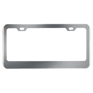 Stainless Steel License Plate Frame