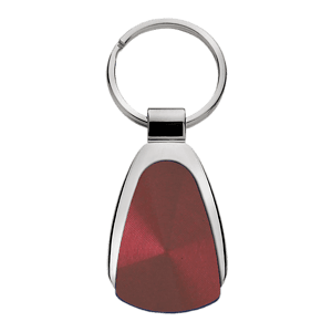 Swirl Effect Teardrop Keytag