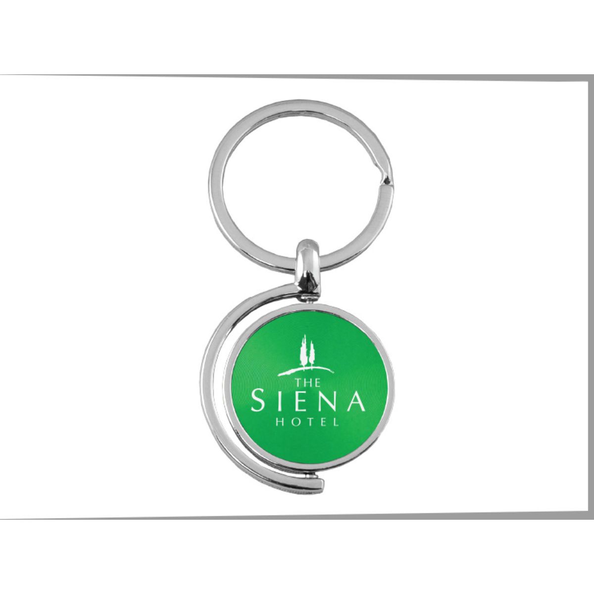 Swirly Spinner Keytag