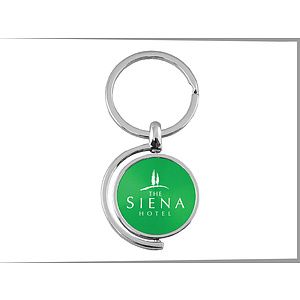 Swirly Spinner Keytag