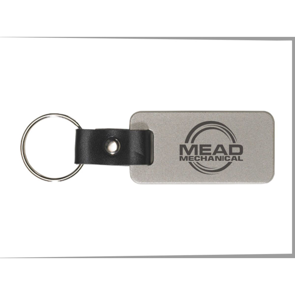Zinc Strap Key Tag